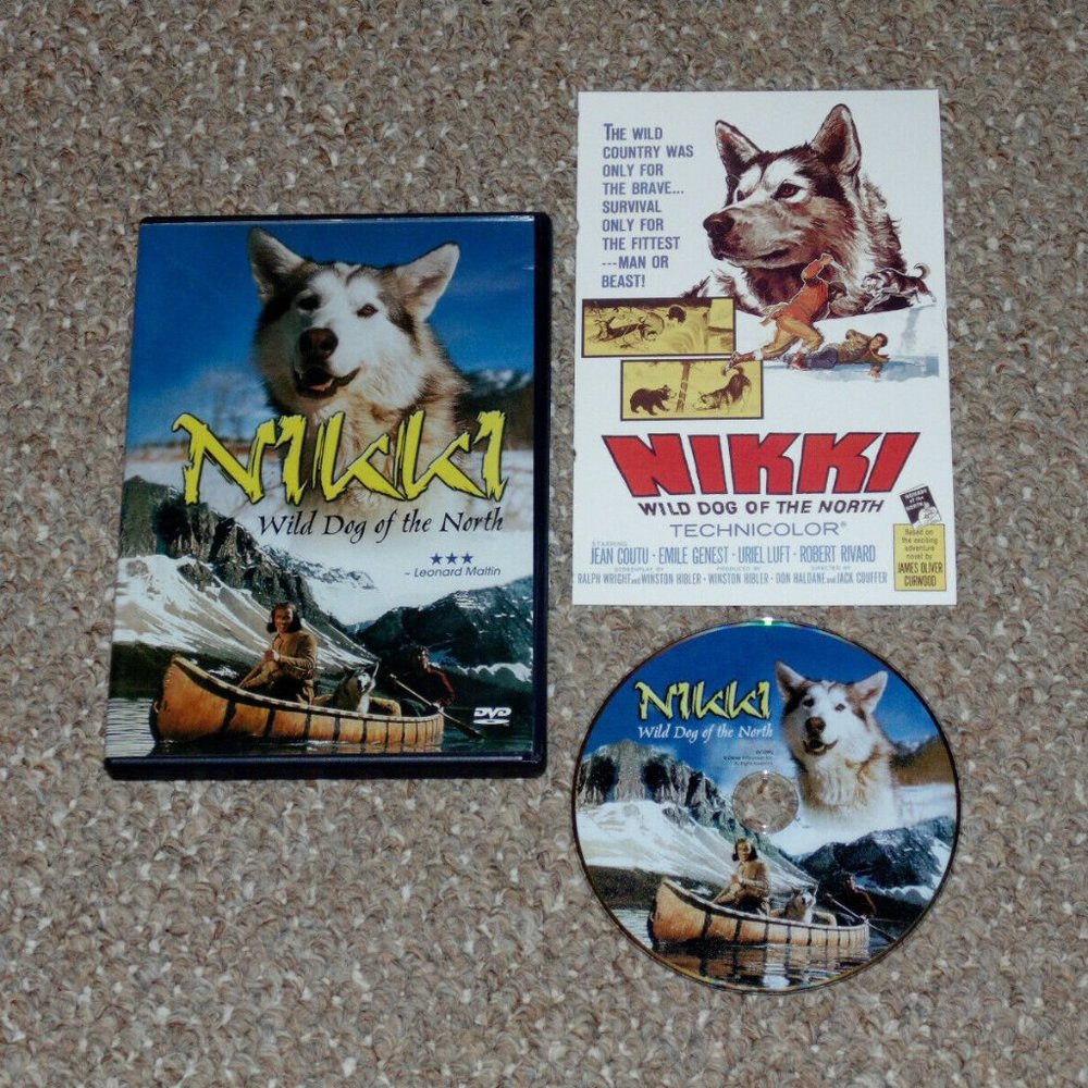 Nikki - Wild Dog of the North DVD 2000 Complete Anchor Bay